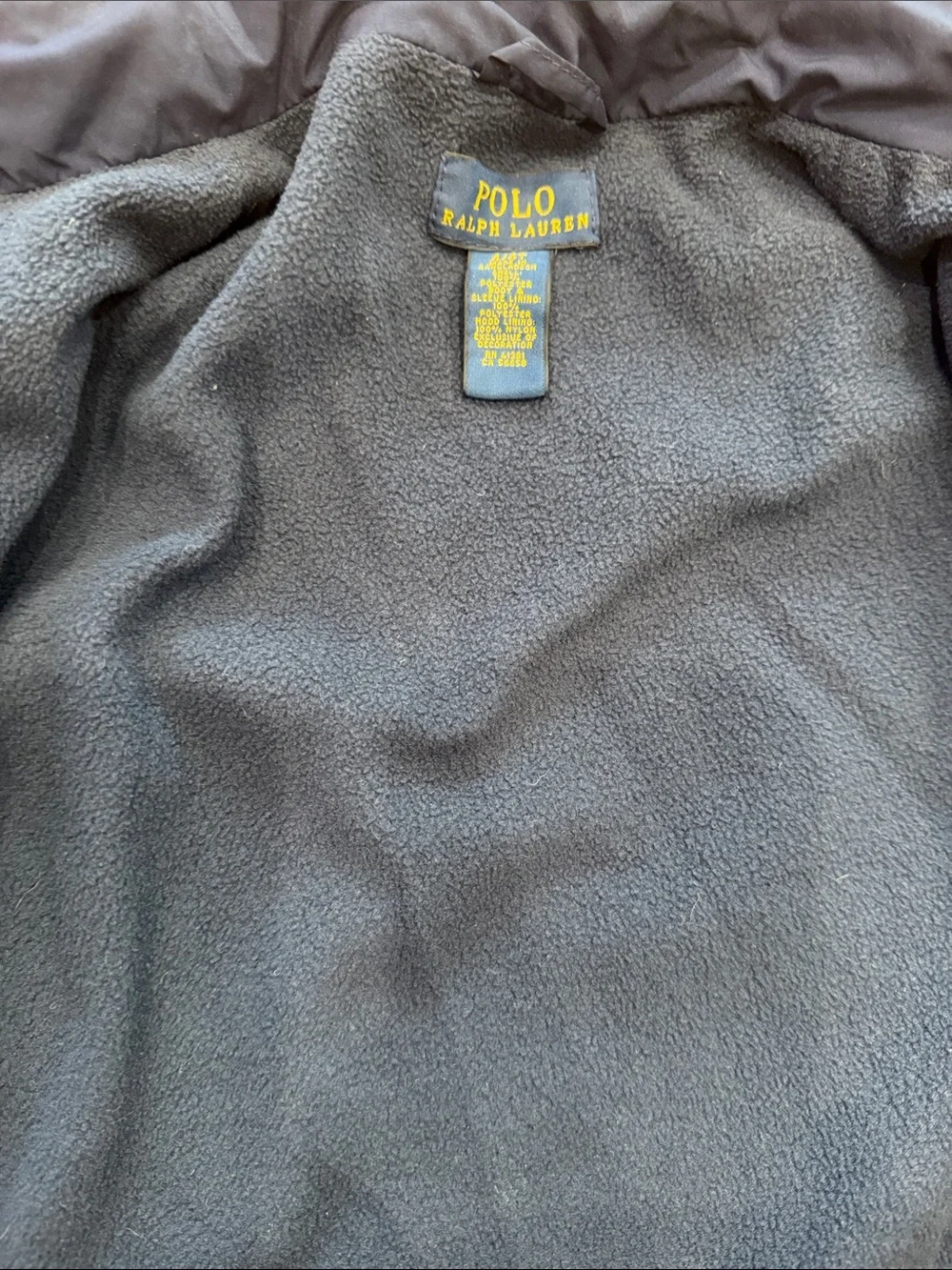 Ralph Lauren Blue Windbreaker Jacket with Red Pony